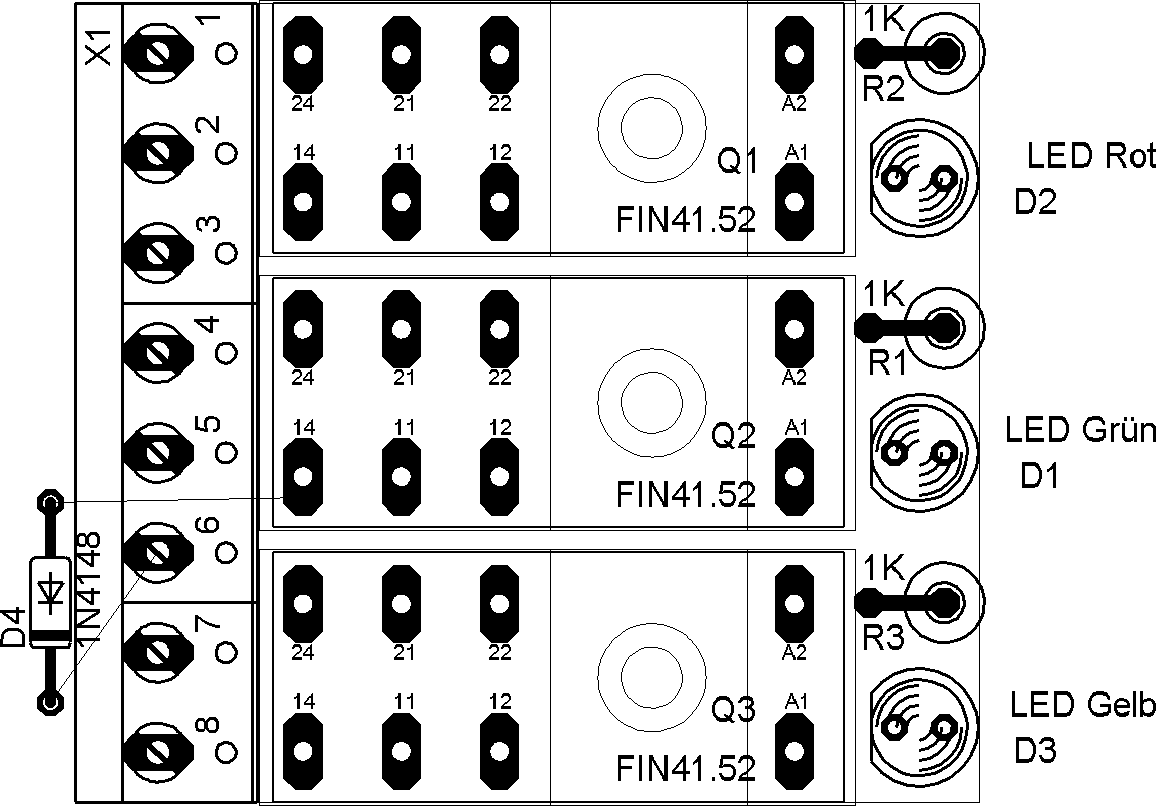 Bild der Signalplatine
